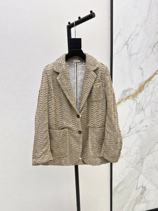 Brune 25fw hollow blazer