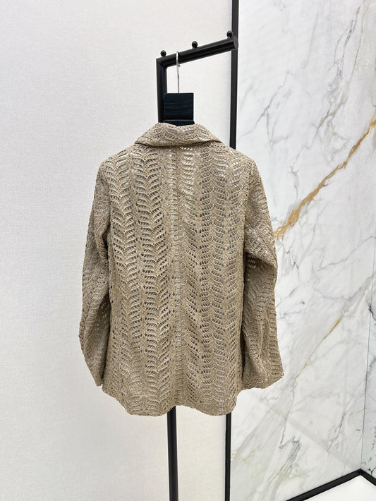 Brune 25fw hollow blazer