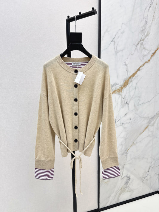 Brune 25fw cashmere cardigan
