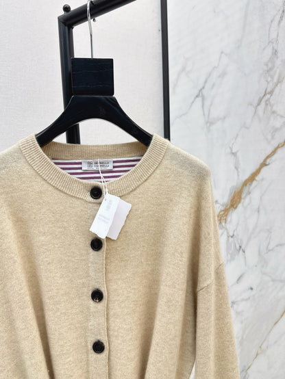 Brune 25fw cashmere cardigan