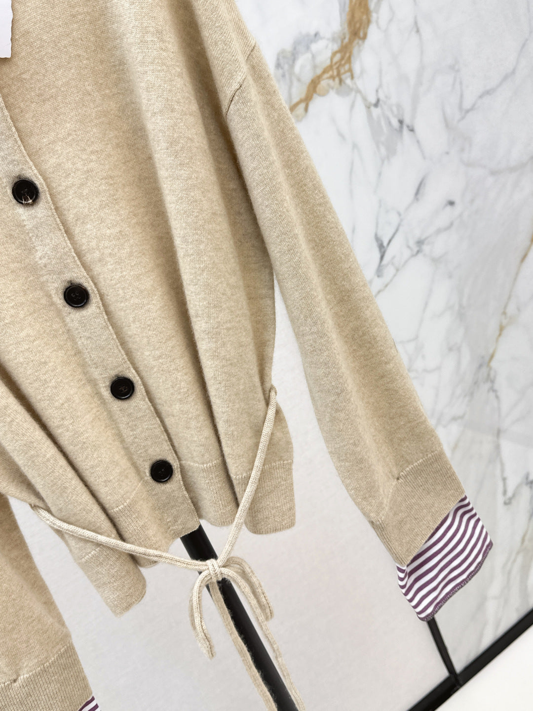 Brune 25fw cashmere cardigan