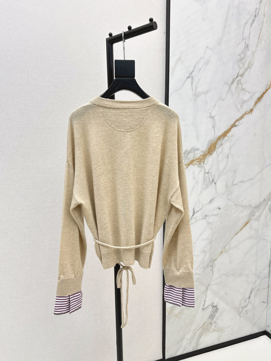 Brune 25fw cashmere cardigan