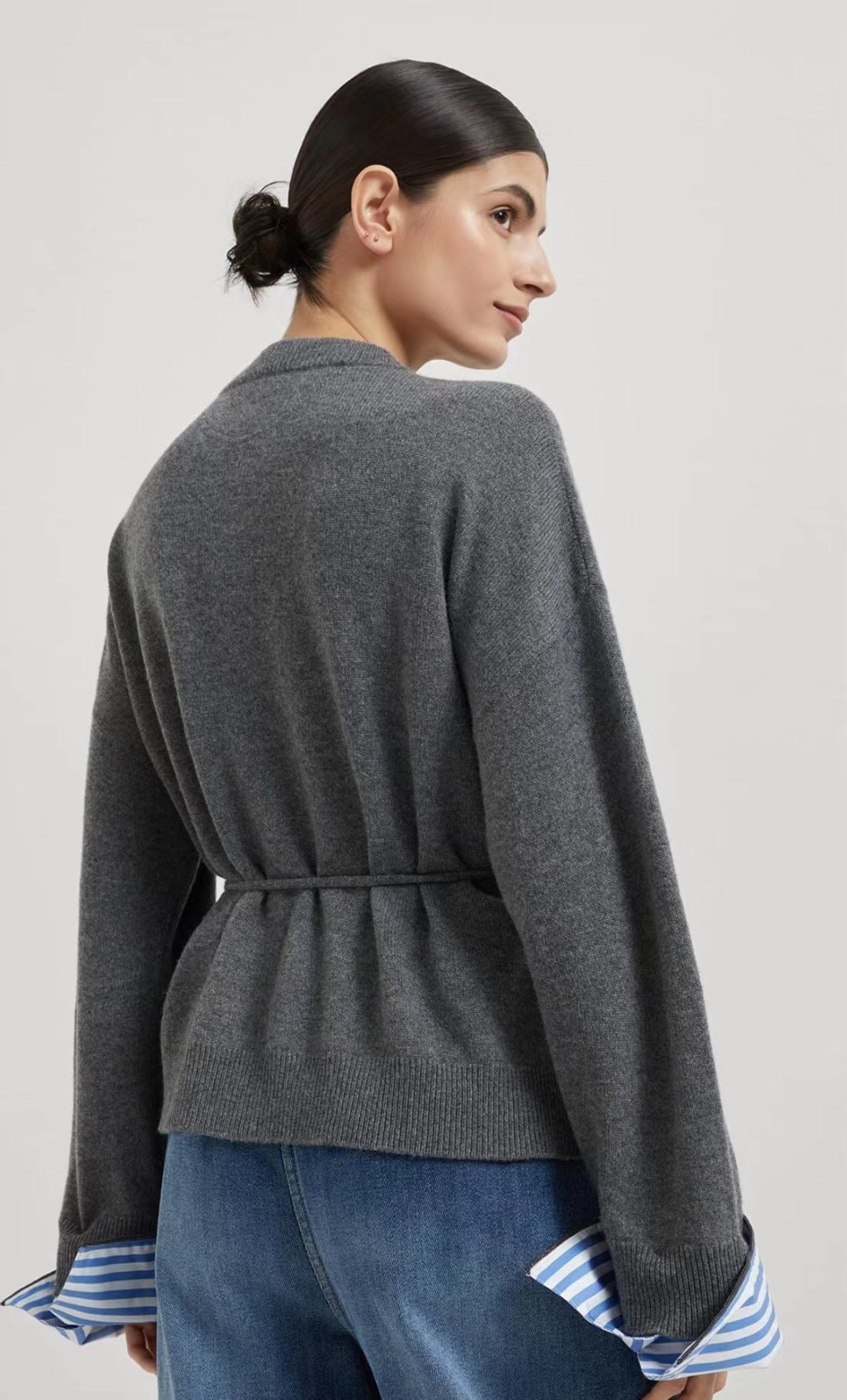 Brune 25fw cashmere cardigan
