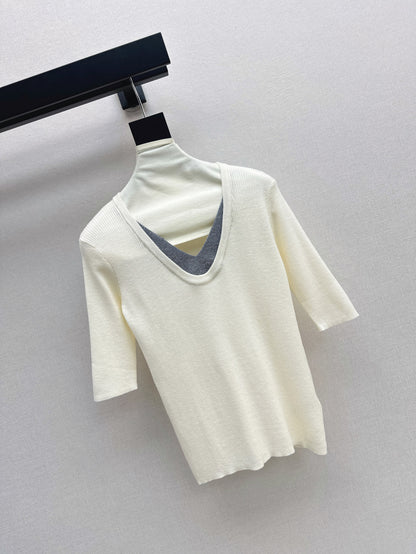 Brune 25fw knitted shirt