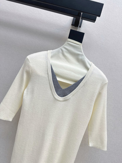 Brune 25fw knitted shirt