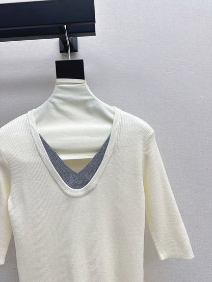 Brune 25fw knitted shirt