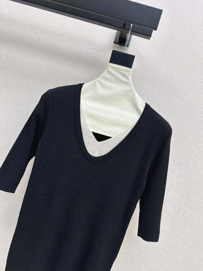Brune 25fw knitted shirt