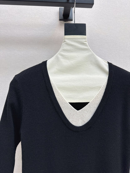 Brune 25fw knitted shirt