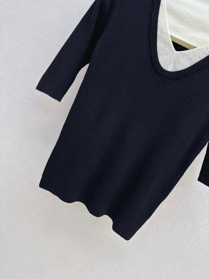 Brune 25fw knitted shirt