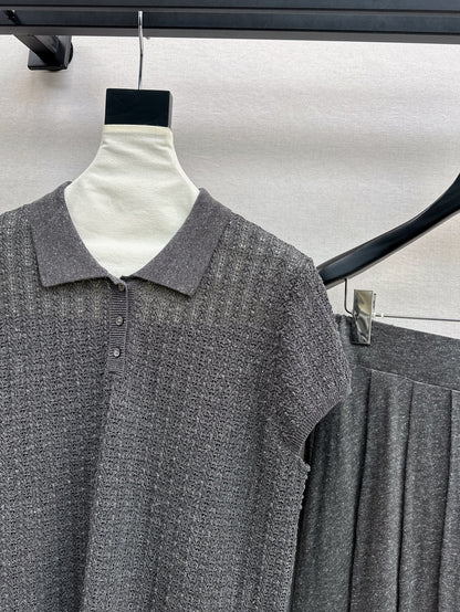 Loro 25fw knitted suit
