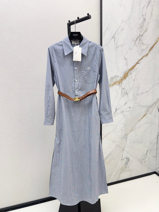 Celin 25fw shirt dress