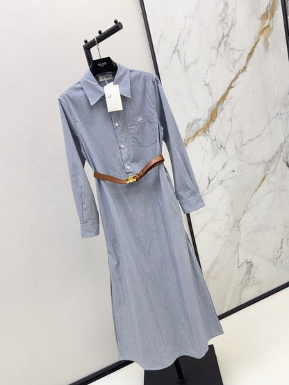 Celin 25fw shirt dress
