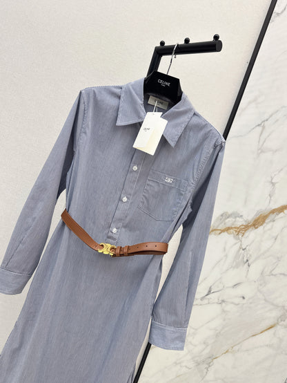Celin 25fw shirt dress