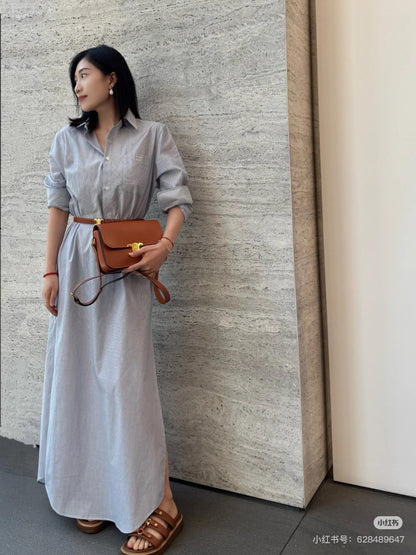 Celin 25fw shirt dress