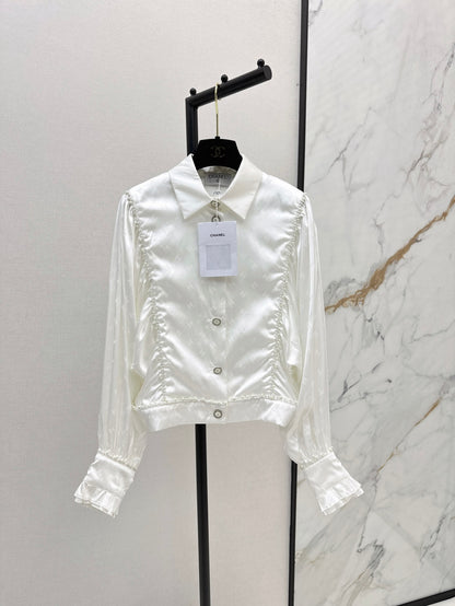 Chan 25fw jacquard shirt