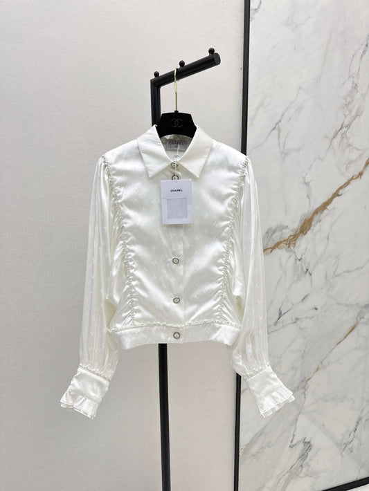Chan 25fw jacquard shirt