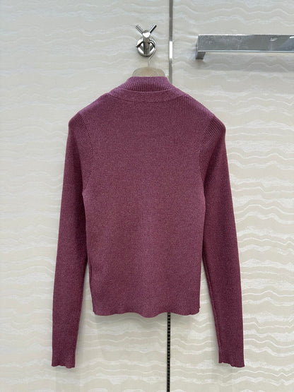 Brune 25fw knitted cardigan vest set