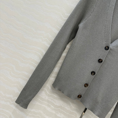 Brune 25fw cardigan vest set