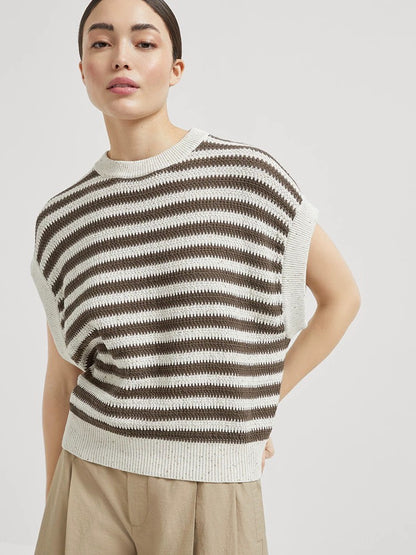 Brune 25fw knitted vest