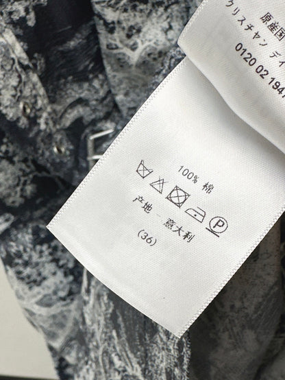 CD 25ss printed dress