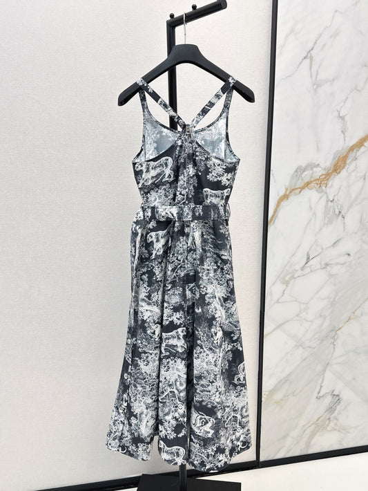 CD 25ss printed dress
