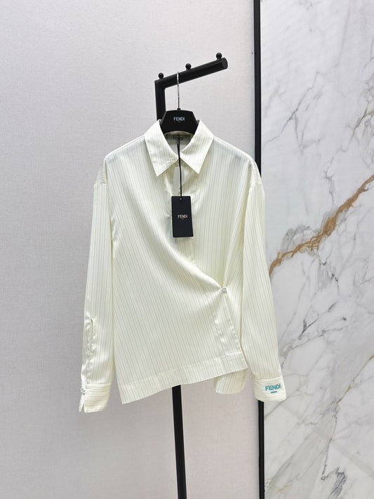 Fend 25fw pleated shirt