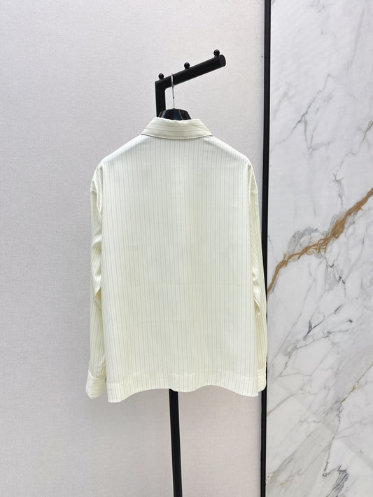 Fend 25fw pleated shirt