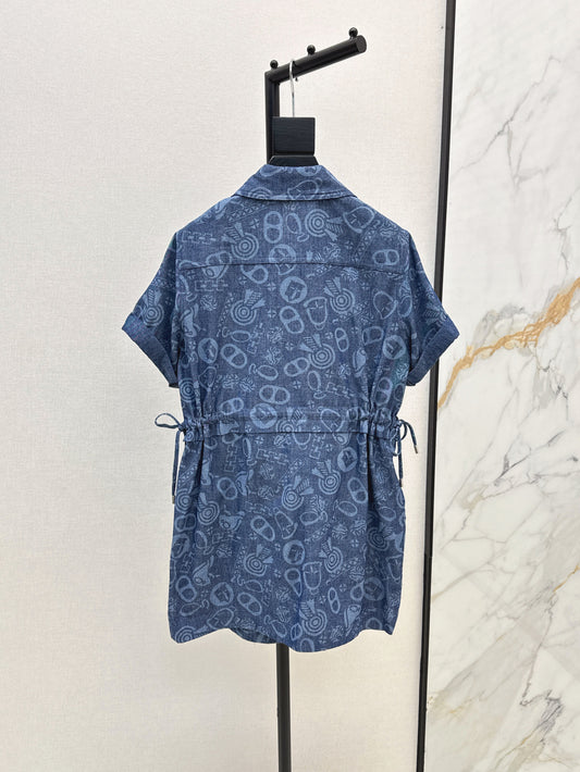 Herm 25fw drawstring dress