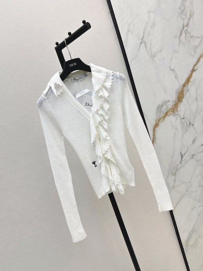 CD 25fw ruffle sweater