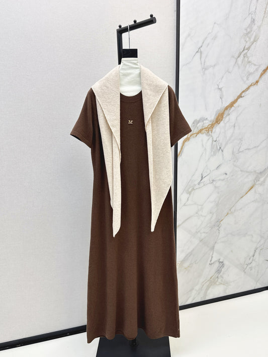 Max 25fw shawl dress