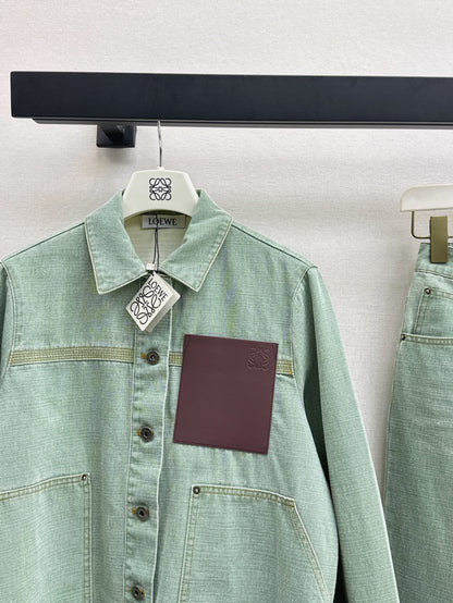 Loe 25fw denim jacket