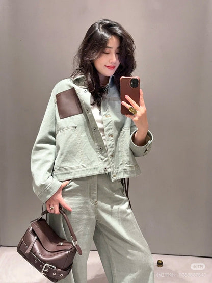 Loe 25fw denim jacket