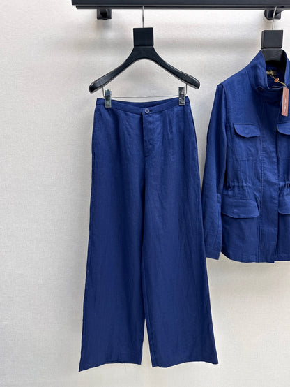 Loro 25fw linen suit