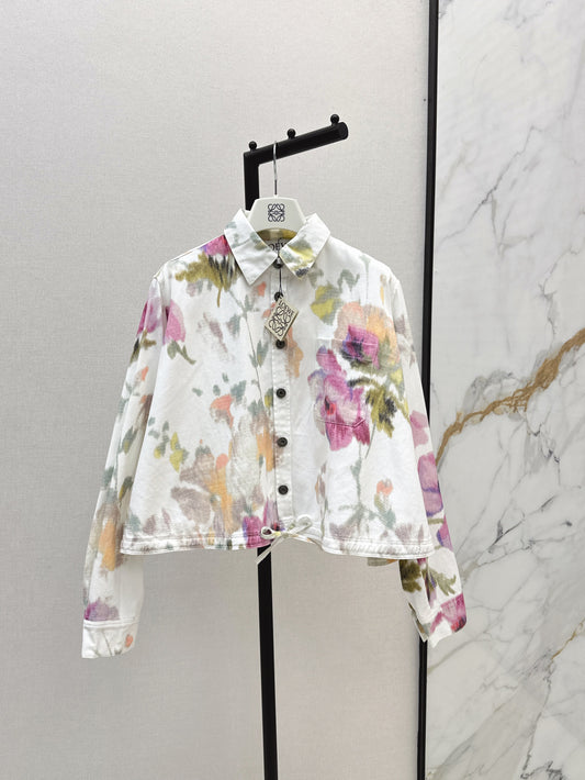 Loe 25fw printed jacket