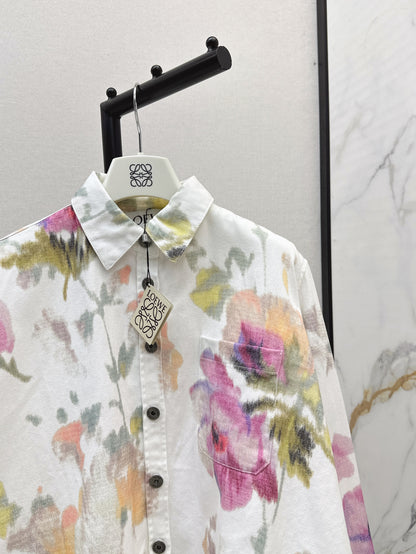 Loe 25fw printed jacket