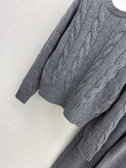 Loro 25fw cashmere suit