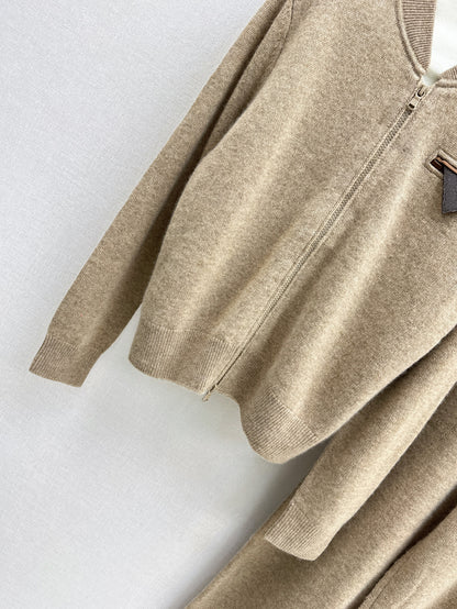 Brune 25fw cashmere suit