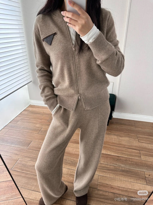 Brune 25fw cashmere suit