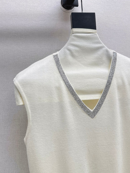 Brune 25fw v-neck vest