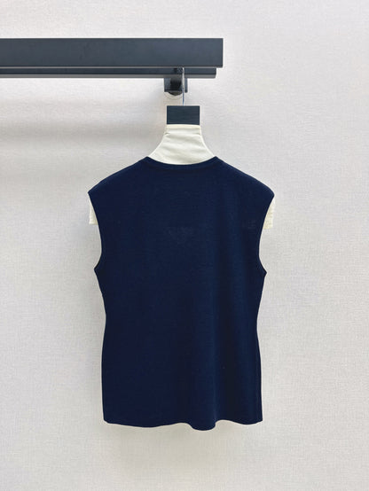 Brune 25fw v-neck vest