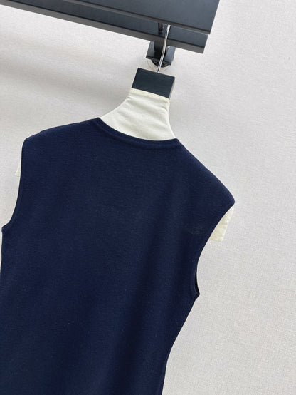 Brune 25fw v-neck vest