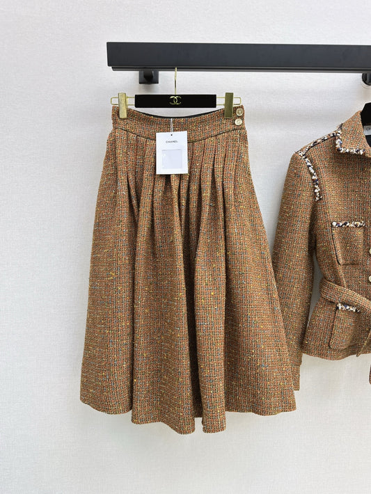 Chan 25fw woven skirt