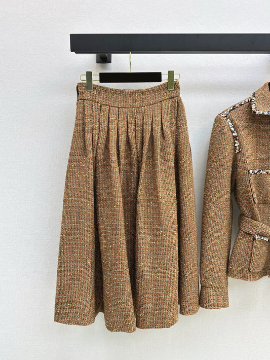 Chan 25fw woven skirt