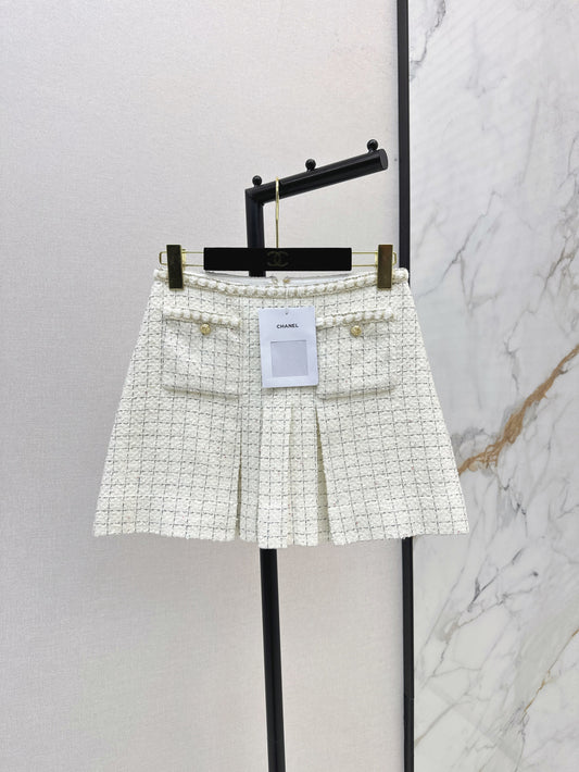 Chan 25fw woven skirt