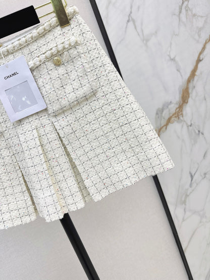 Chan 25fw woven skirt