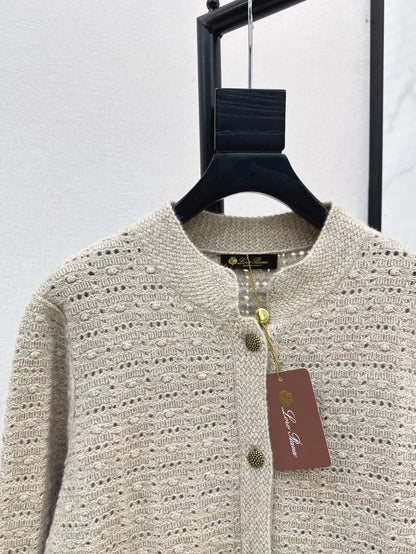 Loro 25fw knitted cardigan