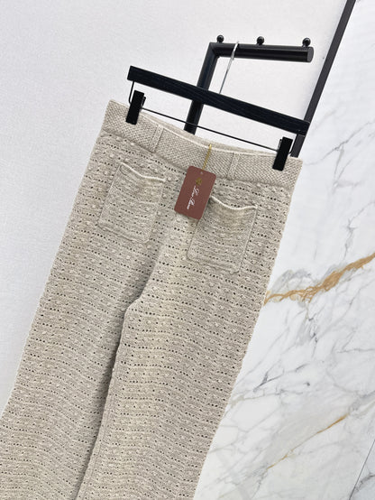 Loro 25fw knitted pants