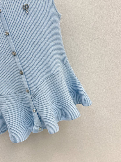 CD 25fw knitted vest