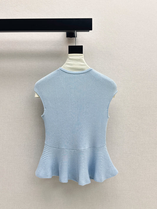 CD 25fw knitted vest