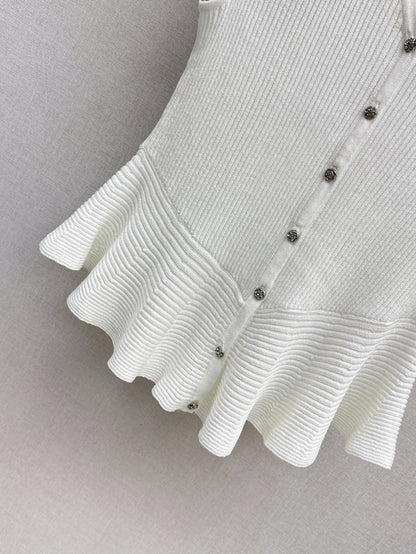CD 25fw knitted vest